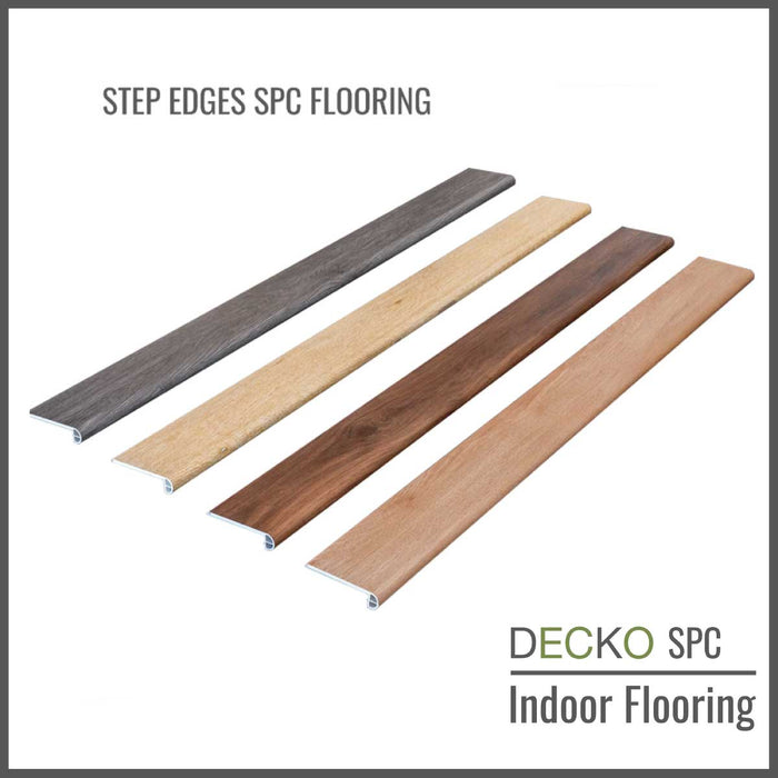 Wholesale: Box of 10 Step Edges - DECKO <b>Hybrid SPC Flooring</b> - Price/Piece