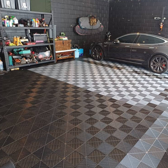 Wholesale: Box of 30 DECKO DURANTE Garage Tiles - Select Colour - FOB Qingdao, MOQ is 1 pallet = 24 boxes (Price/Box)