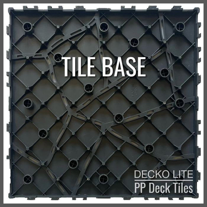 Wholesale: Box of 44 DECKO Lite PP Deck Tiles - Choose  - FOB Shanghai, MOQ is 24 boxes = 1 pallet (Price/Box)