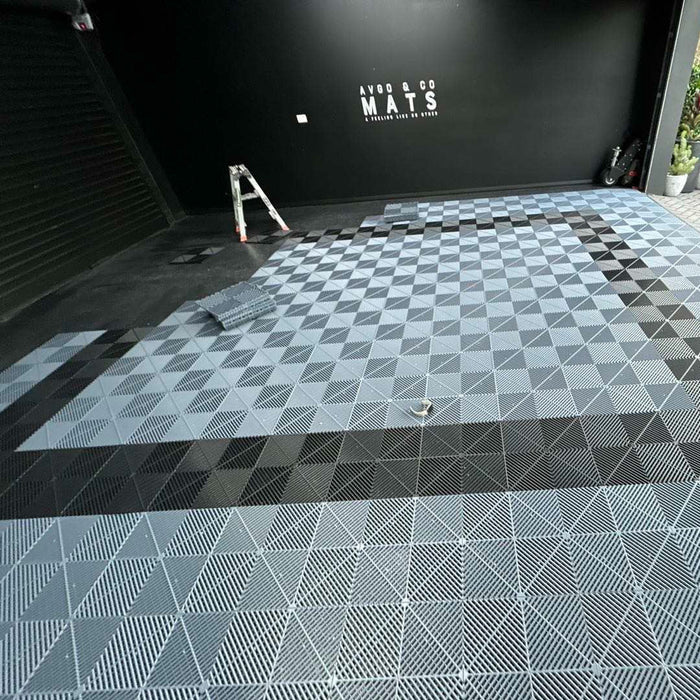 Wholesale: Box of 30 DECKO DURANTE Garage Tiles - Select Colour - FOB Qingdao, MOQ is 1 pallet = 24 boxes (Price/Box)