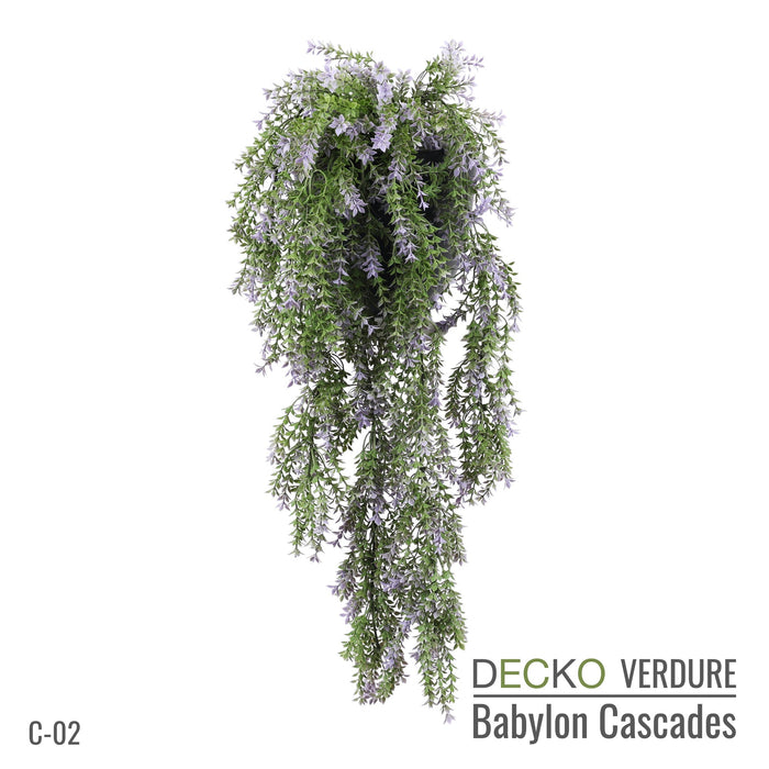 Wholesale: Box of DECKO Verdure Babylon Cascades - VIOLA - FOB Shanghai. MOQ 1 Pallet = 90 boxes (Price/Box)