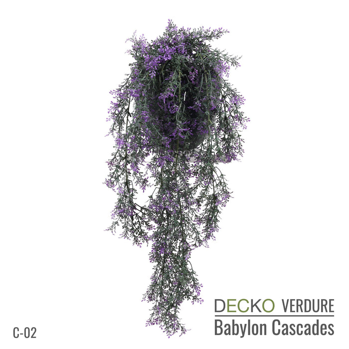 Wholesale: Box of DECKO Verdure Babylon Cascades - VIOLA - FOB Shanghai. MOQ 1 Pallet = 90 boxes (Price/Box)