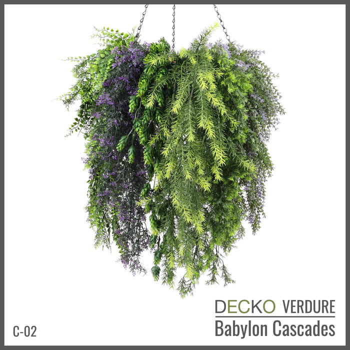 Wholesale: Box of DECKO Verdure Babylon Cascades - VIOLA - FOB Shanghai. MOQ 1 Pallet = 90 boxes (Price/Box)