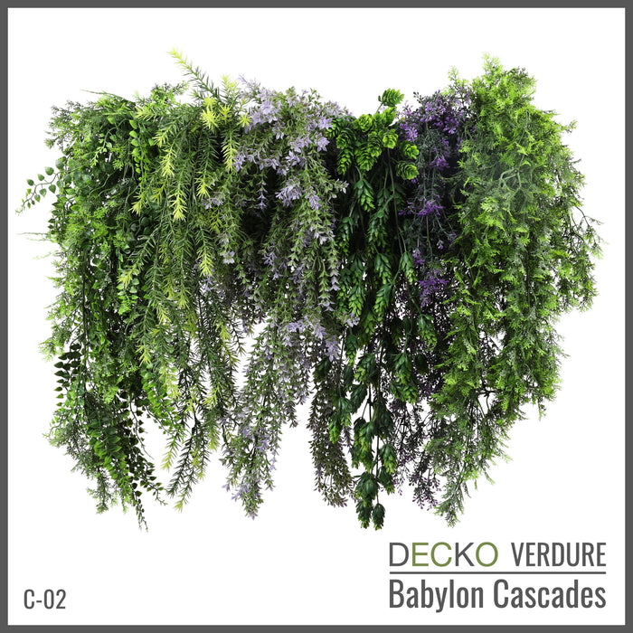 Wholesale: Box of DECKO Verdure Babylon Cascades - VIOLA - FOB Shanghai. MOQ 1 Pallet = 90 boxes (Price/Box)