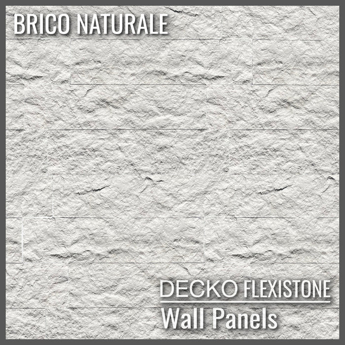 Wholesale: DECKO Flexistone Wall Panels - Box of 12: BRICO NATURALE panels - FOB Shanghai. MOQ 1 Pallet = 90 boxes (Price/Box)