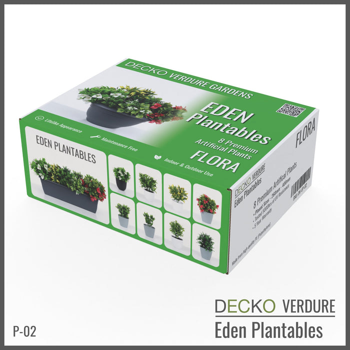 Wholesale: Box of DECKO Verdure Eden Plantables - FLORA - FOB Shanghai. MOQ 1 Pallet = 90 boxes (Price/Box)