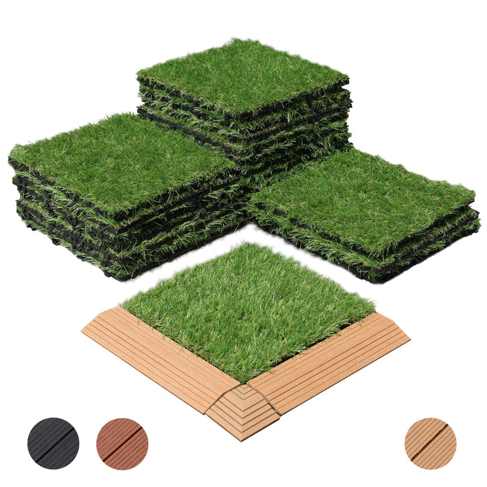 Wholesale: Box of 11 DECKO Premium WPC Tiles - Select Colour - FOB Shanghai, MOQ is 1 pallet = 84 boxes (Price/Box)