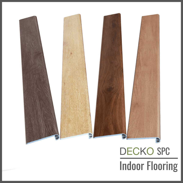 Wholesale: Box of 10 Step Edges - DECKO <b>Hybrid SPC Flooring</b> - Price/Piece