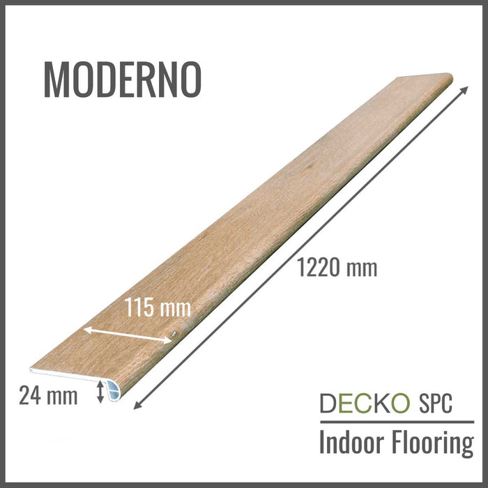 Wholesale: Box of 10 Step Edges - DECKO <b>Hybrid SPC Flooring</b> - Price/Piece