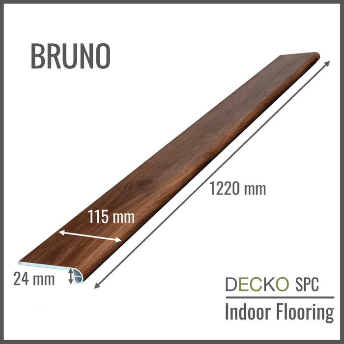 Wholesale: Box of 10 Step Edges - DECKO <b>Hybrid SPC Flooring</b> - Price/Piece