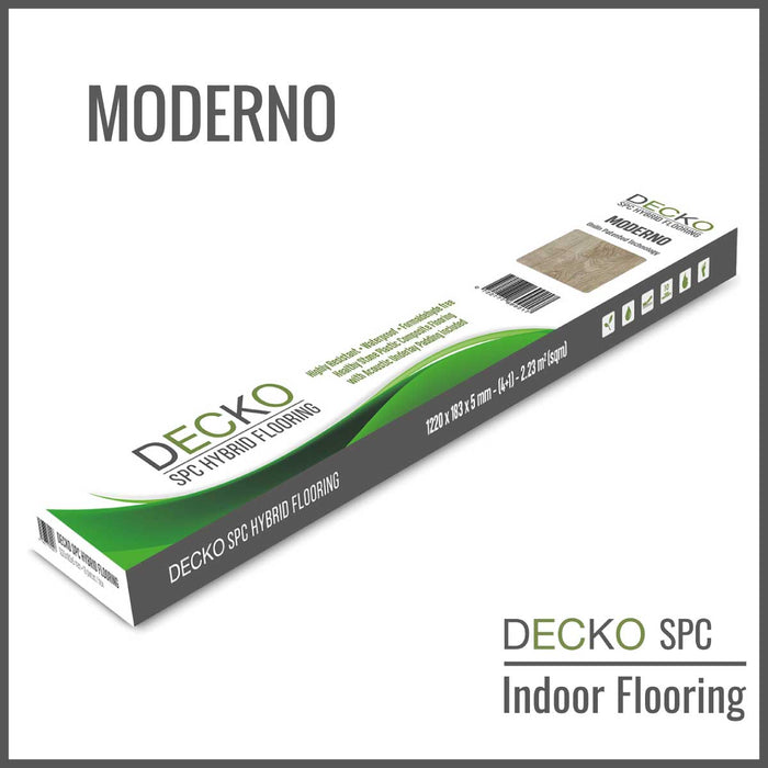 Wholesale: DECKO SPC Flooring - Choose Colour - FOB Qingdao, MOQ is 1 pallet = 70 boxes (Price/BOX)