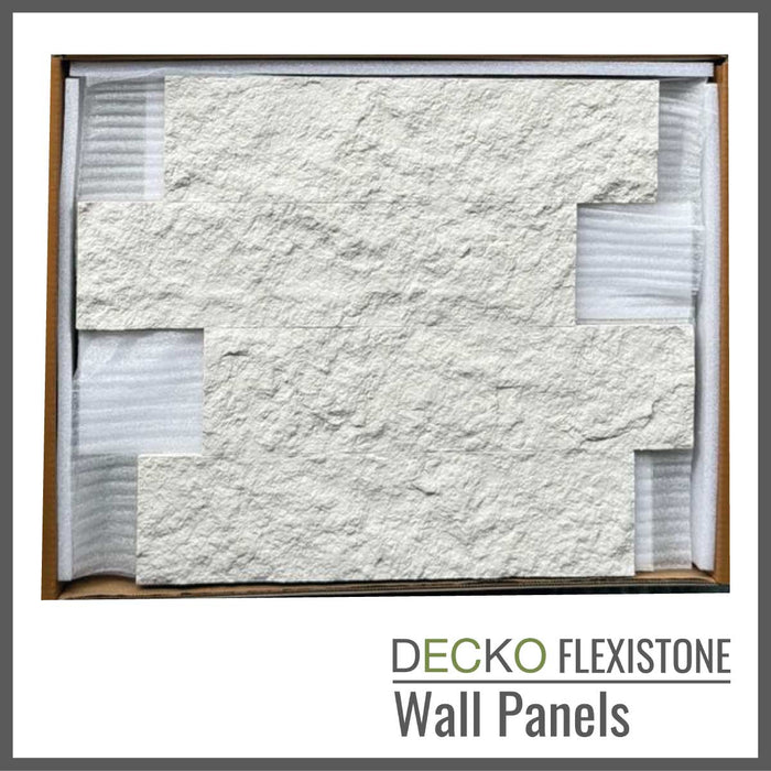 Wholesale: DECKO Flexistone Wall Panels - Box of 12: BRICO NATURALE panels - FOB Shanghai. MOQ 1 Pallet = 90 boxes (Price/Box)