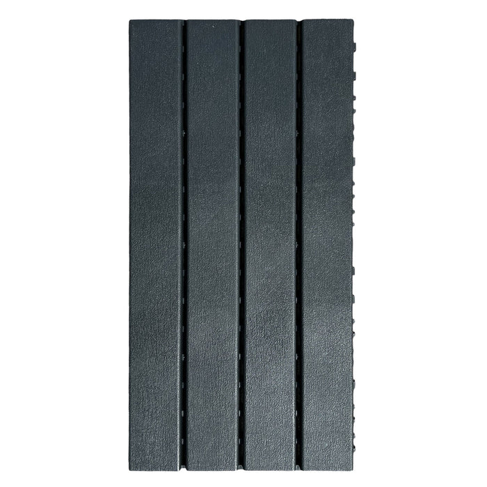 Wholesale: Box of 22 DECKO Lite PP Deck Tiles - GREY or BEIGE-SLAT type (608x304mm) - FOB Shanghai, MOQ is 24 boxes = 1 pallet (Price/Box)