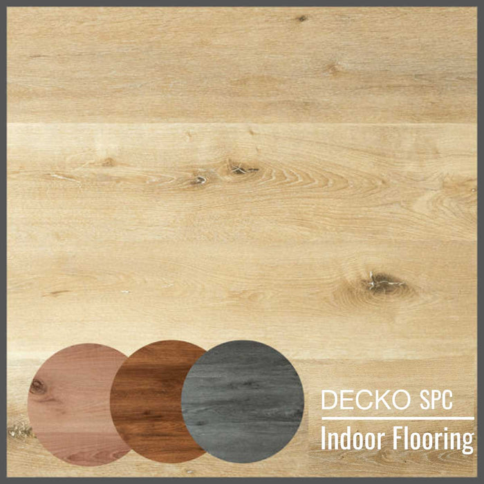 Wholesale: DECKO SPC Flooring - Choose Colour - FOB Qingdao, MOQ is 1 pallet = 70 boxes (Price/BOX)