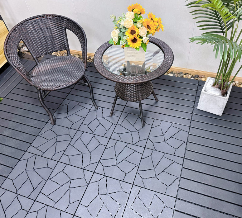 Wholesale: Box of 60 Ramp Edges for DECKO Lite PP Deck Tiles - Choose Colour - Add-on only to full pallet orders (Price/Box)