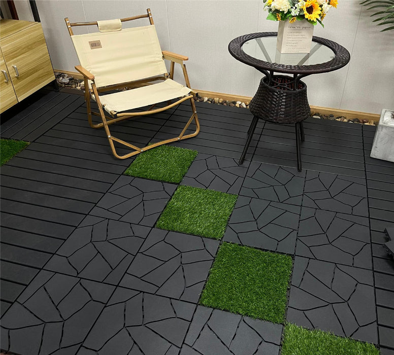 Wholesale: Box of 44 DECKO Lite PP Deck Tiles - Choose  - FOB Shanghai, MOQ is 24 boxes = 1 pallet (Price/Box)