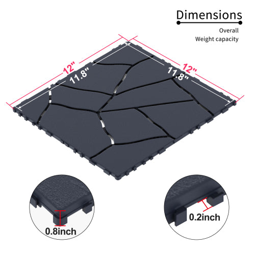 Wholesale: Box of 60 Ramp Edges for DECKO Lite PP Deck Tiles - Choose Colour - Add-on only to full pallet orders (Price/Box)